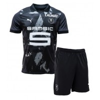 Echipament fotbal Stade Rennais Tricou Treilea 2024-25 pentru copii maneca scurta (+ Pantaloni scurti)